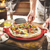 kamienie do pizzy do pieczenia 37 cm czerwony DP - Emile Henry