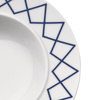 Miska na sałatkę z białej, zdobionej porcelany 2,5 l La Bella Tavola - Alessi