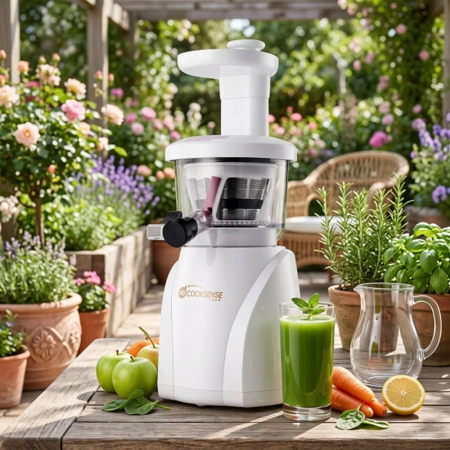 Wyciskarki wolnoobrotowe z funkcją mielenia Cooksense HD HD-8801 - biały