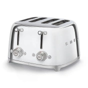 Smeg - toster, cztery kromki, chrom 50's style TSF03SSEU chrom