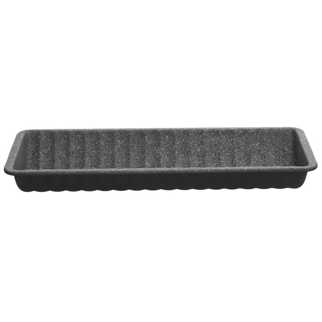 Forma Do Pieczenia 30x10cm Prostokątna Szara - Tognana