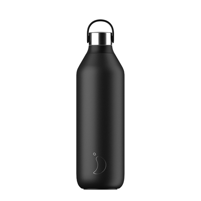 Butelka termiczna Chilly's | 1000ml | Czarny - Chilly's Bottles