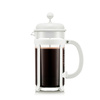 Zaparzacze tłokowe do kawy French Press Java 1L Off White