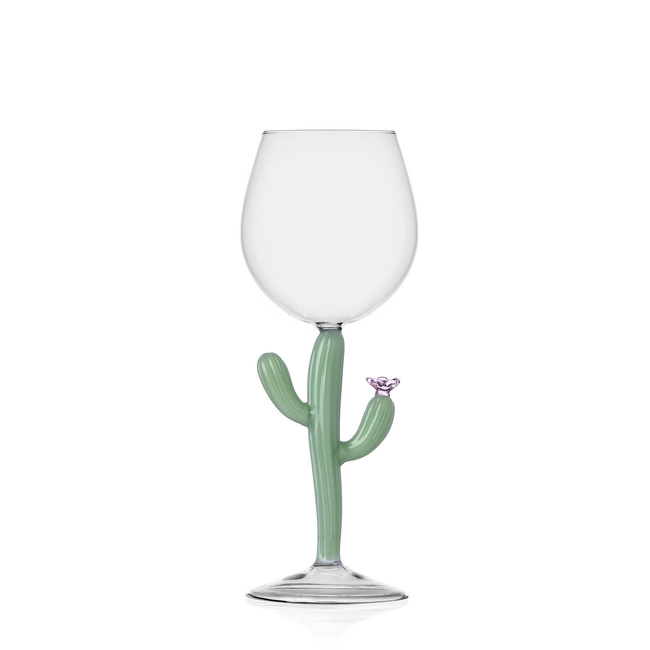 Kieliszki Stemmed Glass Cactus Matt Green - Ichendorf Milano