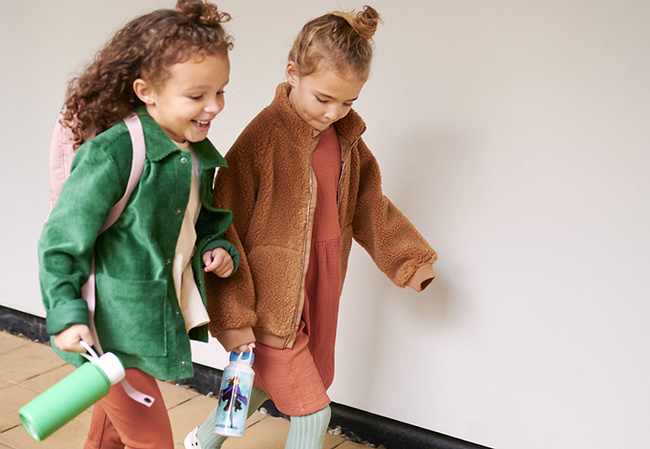 Butelka Dla Dzieci Pop-Up Campus 400 Ml Forest Friends 107410065408 - Mepal