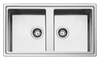 Smeg - Zlewozmywak ze stali nierdzewnej LDR862-2 MIRA