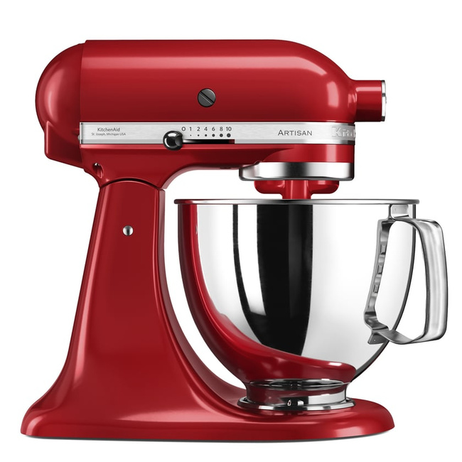 Mikser planetarny KitchenAid Artisan 5/125 5KSM125EER czerwony