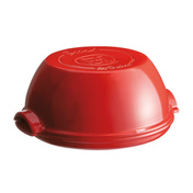 Naczynie do wypieku chleba Emile Henry czerwone 5,2 l ceramiczne do chleba