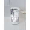 Kosz na pranie Brabantia Collect-It 55 l, biały, z pokrywą Quick-Drop