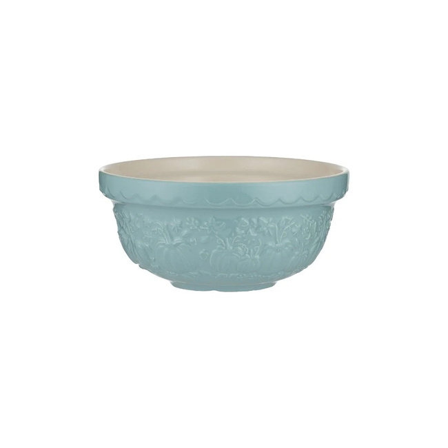 Misa ceramiczna Mason Cash Pumpkin 21 cm, 1,1 l, niebieska z motywem dyni