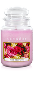 Świeca duża Rose Perfume - Cocodor