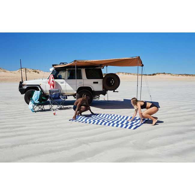 Koc piknikowy Whitsunday Blue 170 x 170 cm Dock & Bay