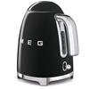Smeg - Czajnik, Czarny 50's Style Klf03bleu Czarny