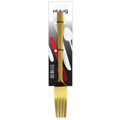 Widelec obiadowy Piano Shiny Gold 3 sztuki zawieszka 30923 - Kulig