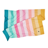 Ręcznik plażowy Dock & Bay Coastal Candy L 160 x 90 cm, szybkoschnący