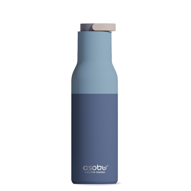 Butelka termiczna ASOBU METRO pastel blue 650 ml