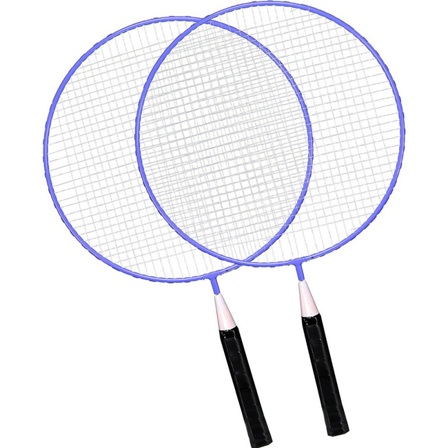 Zestaw do badmintona Jumbo Kid fioletowo czarny - Best Sporting