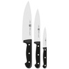 Zestaw 3 noży ZWILLING Twin Chef, ostrza 10, 16 i 20 cm