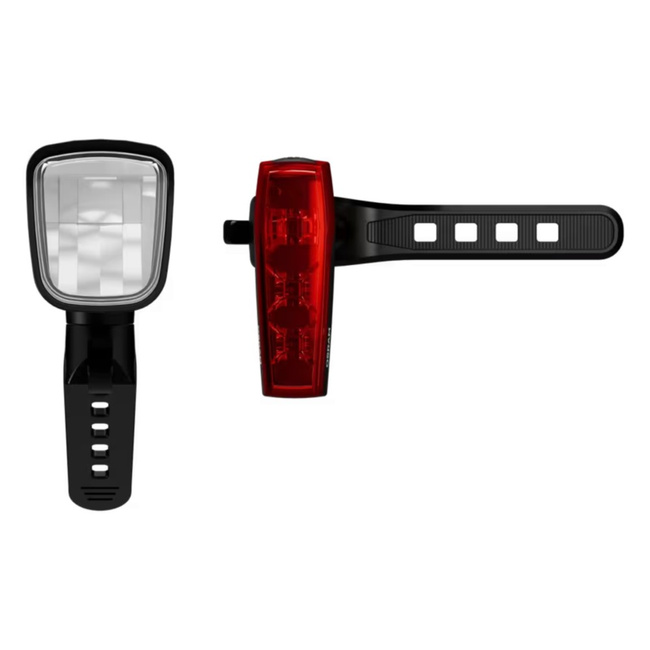Zestaw lampek rowerowych Osram LEDsBike Race 80 Set LEDBL102, 80 lux, StVZO
