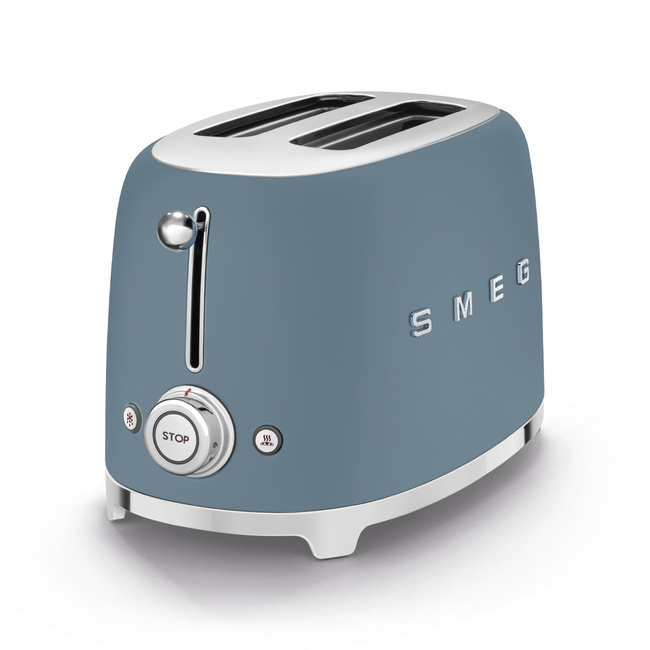 Smeg Toster na 2 kromki TSF01SBMEU 50's Style - srebrny