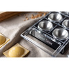 Forma do ravioli w kwadratach 5 x 5 cm x 10 szt, czarna Design line - Marcato