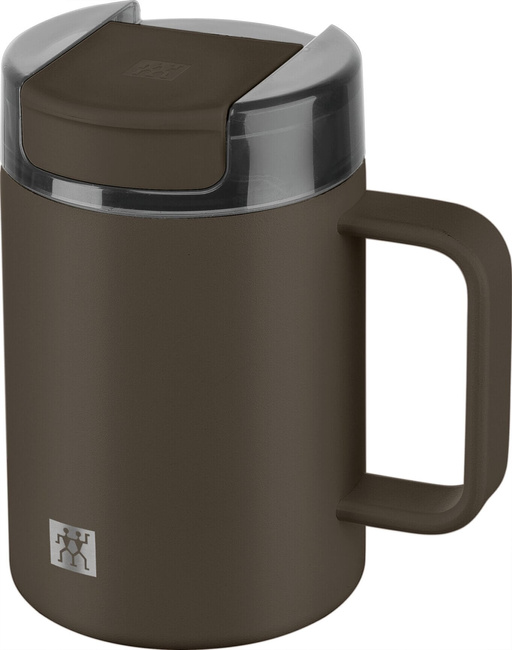 Thermo Plus Kubek termiczny z uchwytem - 380ml, brązowy - Zwilling