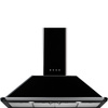 Smeg - Okap kuchenny, Victoria, 110 cm, czarny Victoria KT110Ble Czarny.