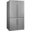 Smeg - Chłodz.-Zamraż., Frenchdoor, Stal Nierdz Universal Fq60Xe Stal Nierdzewna.