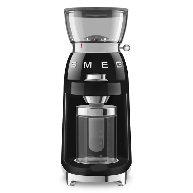 Smeg - Młynek do kawy CGF03BLEU SDA 50'S STYLE - czarny