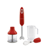 Smeg - Blender ręczny z akcesoriami 50's style HBF03RDEU Czerwony