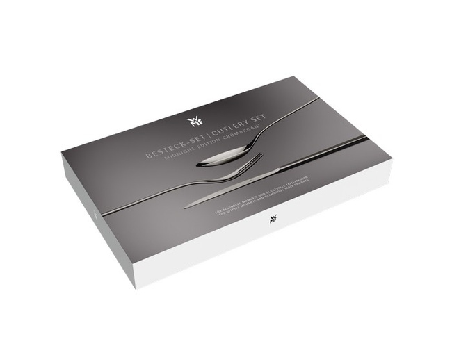 Zestaw sztućców WMF Sitello Midnight Edition, 30 elementów dla 6 osób