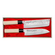 Zestaw Noży Satake Nashiji Natural: Santoku I Nakiri - Optymalizacja Seo