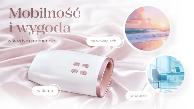 EXTRALINK Lifestyle Hand Massager 01 Masażer do dłoni 5W USB Typ C