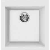 Smeg - Zlewozmywak kompozytowy Quadra Vz45b Biały