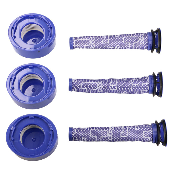 Extralink Dyson V7 V8 Sv10 Sv11 | Filtry do odkurzaczy | 3 szt