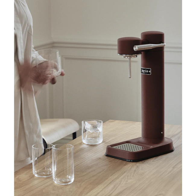 Saturator do wody carbonator 3 - Burgundowy Aarke - Aarke
