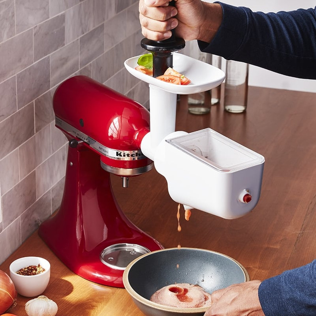Maszynka do mięsa z przecierakiem KitchenAid 5KSMFVSFGA do mikserów planetarnych