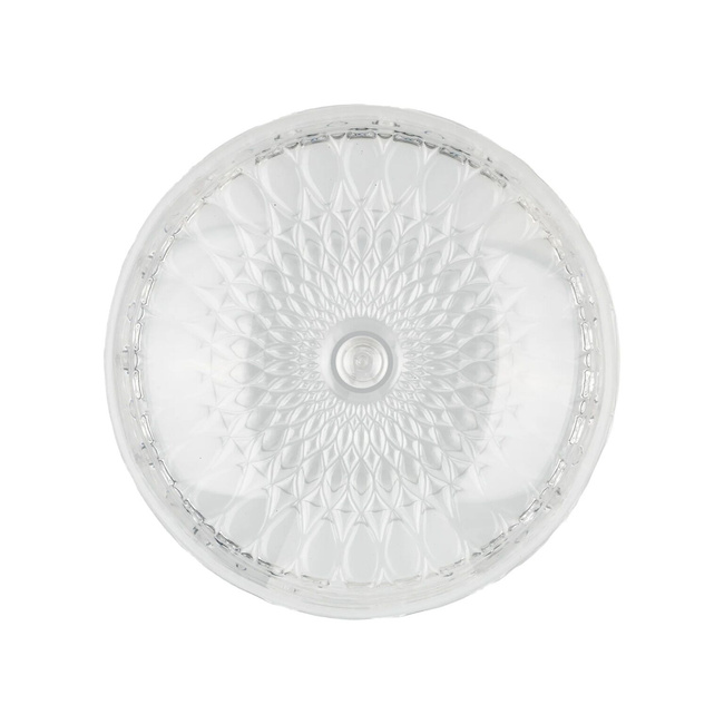 Okrągła patera na ciasto 28 cm transparentna Guzzini