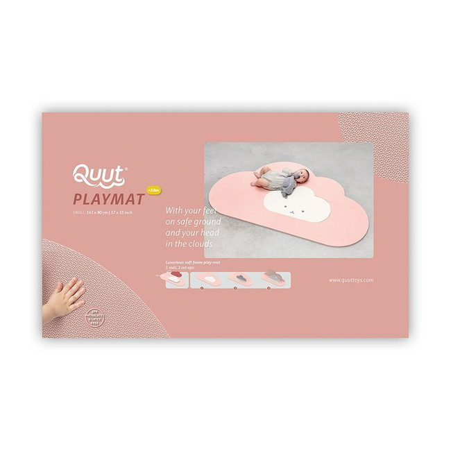 Mata do zabawy piankowa podłogowa Chmurka Playmat Blush Rose - Quut