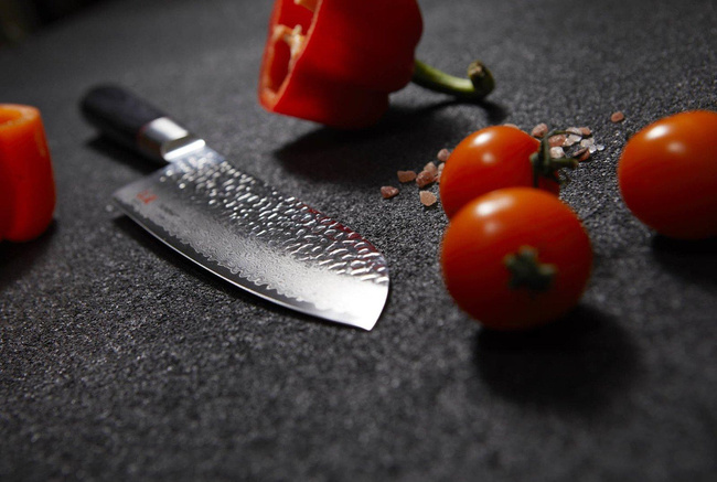 Suncraft SENZO CLASSIC Santoku Mały - Ostrze 14.3 cm