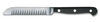 Nóż do dekorowania Victorinox 7.6053, kuty, ząbkowane ostrze 11 cm, czarny