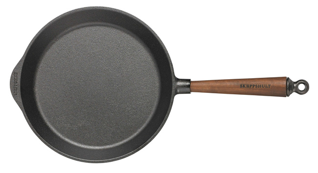 Walnut Patelnia żeliwna - 26 cm, Czarny - Skeppshult