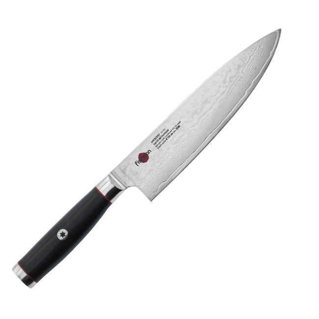 Nóż szefa kuchni Fissman Mitsuyoshi 20 cm, stal damasceńska VG-10, rękojeść G10