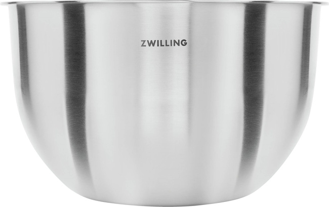 Fresh & Save zestaw 2 stalowych misek z pokrywką - srebrny - Zwilling