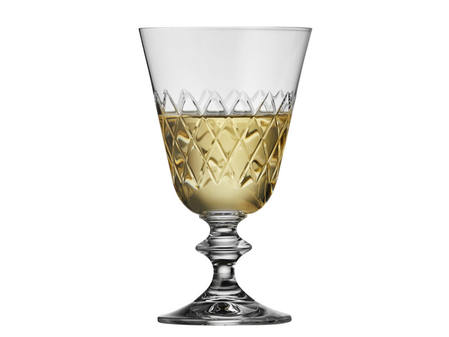 Kieliszki do białego wina ze szkła kryształowego Eaton 230 ml 2 sztuki - Lyngby glas