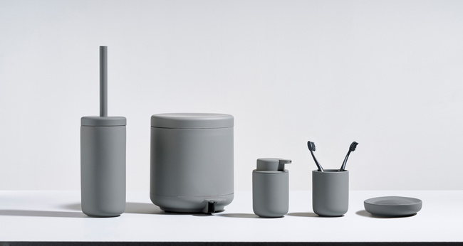 Kubek na szczoteczki do zębów Ume Grey 330398 - Zone Denmark