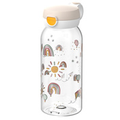 Butelka Mepal Flip Cap Campus 600 ml Sunshine & Rainbow w tęczę