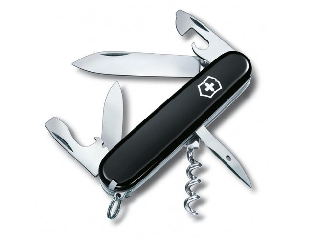 Victorinox scyzoryk Spartan, czarny 12 funkcji