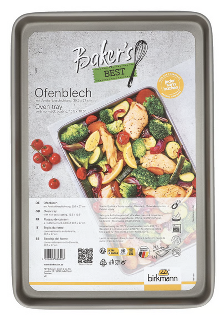 Blacha do piekarnika 39,5 x 27 cm Baker's Best - Birkmann