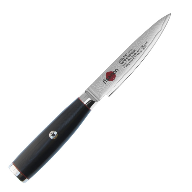 Nóż do obierania Fissman Kensei Mitsuyoshi 10 cm, stal damasceńska VG-10, rękojeść G10